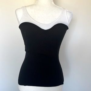 Bailey 44 Black Sweater Tank XS